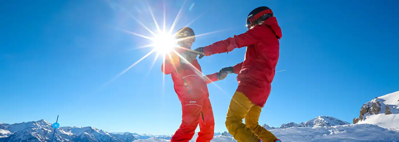 Progressez avec les cours privés de ski !